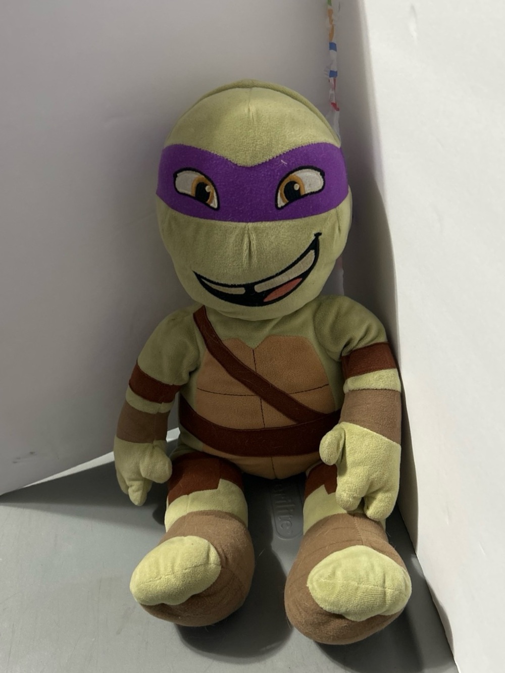 Build-A-Bear Green and Purple Ninja Turtle Plush